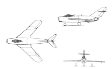 Реактивный истребитель МиГ-17