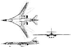 Стратегический бомбардировщик Ту-160